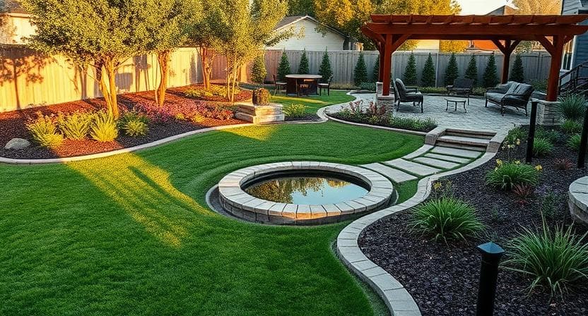 Landscape design plans and visualization